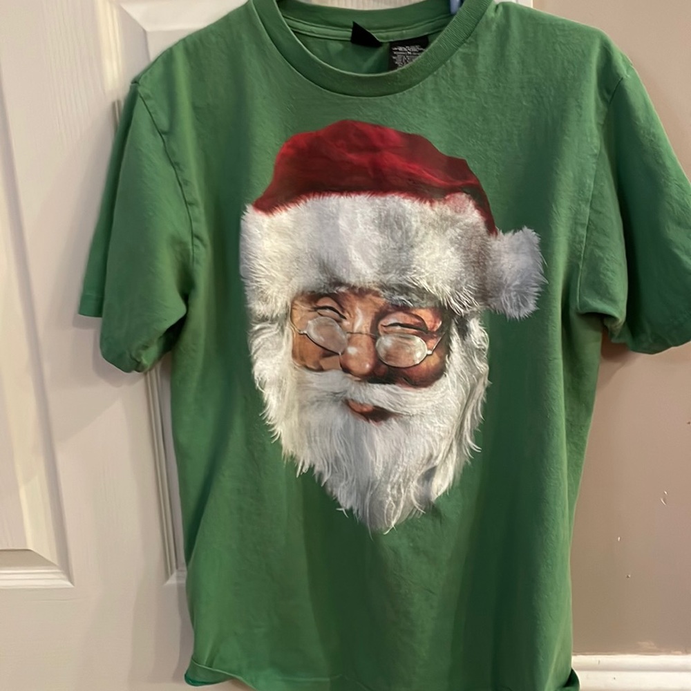 Christmas shirt - Large Santa 🎅 head